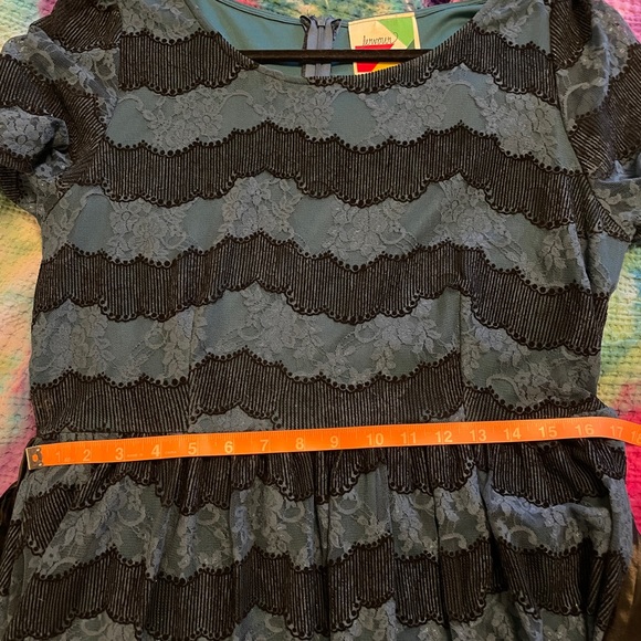 ModCloth Black and Blue Lace dress - Picture 9 of 9